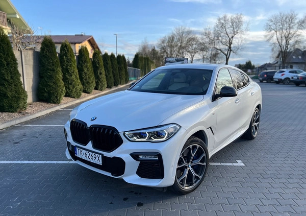 BMW X6 cena 395000 przebieg: 58000, rok produkcji 2020 z Chmielnik małe 781